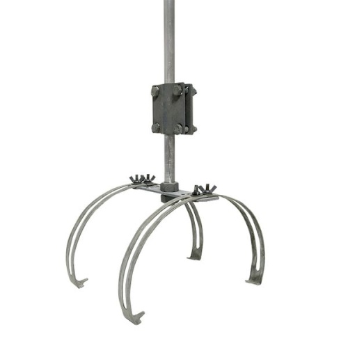 Молниеприемник 1500 мм коньковый регулируемый PROxima | код lp-d5150 | EKF фото 3