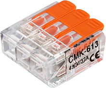 Клемма монтажная 61 683 NTC-R1-3-50 (уп.50шт) Navigator | код 61683 | NAVIGATOR
