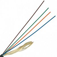 ВО кабель универсальный, Distribution, LSZH, 2 волокна, SM, G.657, черный | код LAN-OFC-DU2-S7-LS | LANMASTER