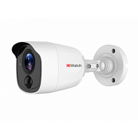 Видеокамера HD-TVI 2Мп уличная цилиндрическая с EXIR-подсветкой до 20м (DS-T210(B) (2.8 mm) | код 300513014 | HiWatch