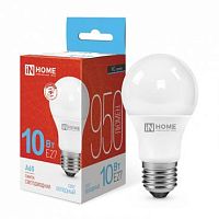 Лампа светодиодная LED-A60-VC 10Вт 230В E27 6500К 900Лм IN HOME 4690612020228