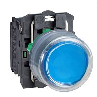 КНОПКА 22ММ СИНЯЯ С ВОЗВРАТОМ XB5AP61 | код XB5AP61 | SCHNEIDER ELECTRIC
