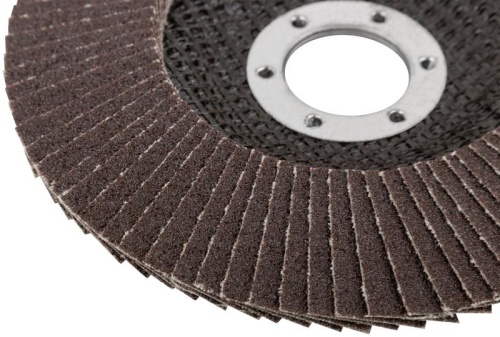 Круг лепестковый торцевой кальцинированный 125мм Р 80 FIT 39954 фото 4