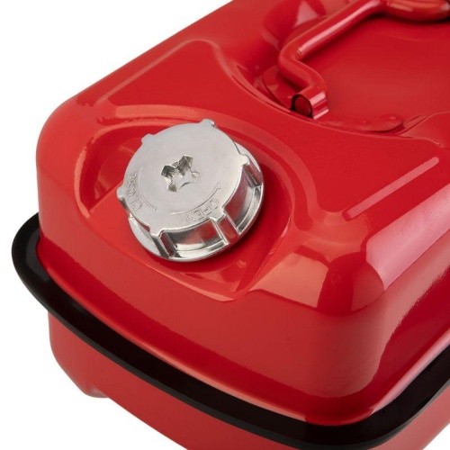 Канистра для топлива горизонт. 10л метал. Rexant 80-0199 фото 5