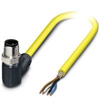 Кабель для датчика / исполнительного элемента SAC-4P-M12MR/ 2,0-542 SH BK | код 1406186 | PHOENIX CONTACT