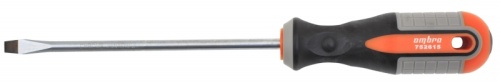 752615 Отвертка стержневая шлицевая ROUND GRIP, SL6x150 мм | код 752615 | Ombra