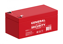 GS3.2-12 Аккумуляторная батарея систем охраны и пожарной безопасности, напряжение: 12В, ёмкость: 3,2Ач, клеммы типа: F1, Размеры ДШВ: 134х67х65мм, вес: 1,3кг. Срок службы: до 5 лет. | код GS3.2-12 | GENERAL SECURITY