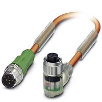 Кабель для датчика / исполнительного элемента SAC-5P-M12MS/ 2,0-PUR/M12FR3LV | код 1501537 | PHOENIX CONTACT