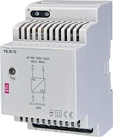 Блок питания PS-30-12 (Вход: 100-250V AC, Выход: 12V DC/30W/2,5A) | код 002470132 | ETI