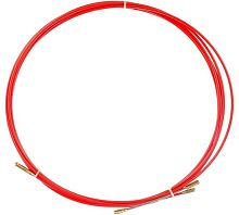 Протяжка кабельная (мини УЗК в бухте) 5м стеклопруток d3.5мм красн. | Код. 47-1005 | Rexant