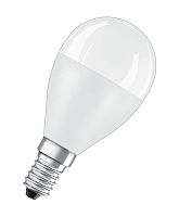 Лампа светодиодная LED 10 Вт E14 3000К 800Лм шарик 220 В (замена 75Вт) | код 4058075579712 | LEDVANCE