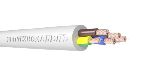 Провод ПВС 5х1.5 (4х1.5+1х1.5) 380В Б | код 00-00148779 | Технокабель