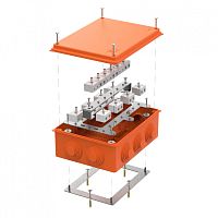 Коробка огнестойкая для о/п 40-0320-FR10.0-28 Е15-Е120 RAL2004 200х150х75 (5 шт/кор) Промрукав | код 40-0320-FR10.0-28 | ПРОМРУКАВ