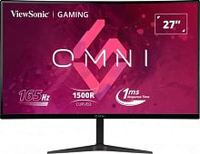 Монитор ViewSonic 27 VX2718-2KPC-MHD черный VA LED 16:9 HDMI M/M матовая 250cd 178гр/178гр 2560x1440 165Hz FreeSync Premium DP 2K 3.9кг | код 2033020 | VIEWSONIC
