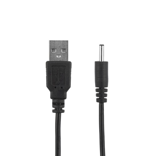 Кабель USB штекер - DC разъем питание 1,4х3,4 мм, спираль 1,5 метра REXANT | код 18-0235 | REXANT