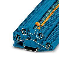 Клеммы с ножевыми размыкателями STTBS 4-MT BU | код 3035522 | PHOENIX CONTACT