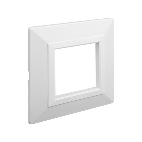 Рамка из металла, ''Avanti'', белая, 2 модуля | код 4400852 | DKC фото 2 Рамка из металла, ''Avanti'', белая, 2 модуля | код 4400852 | DKC фото 2