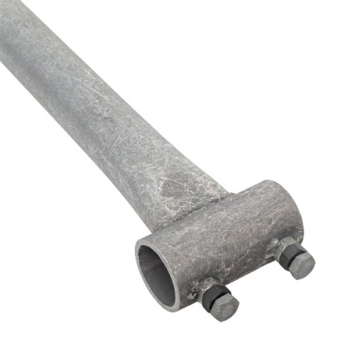 Держатель мачты молниеприемника к стене, D=40мм, вынос 530мм PROxima | код lp-530-04018-sp | EKF фото 4