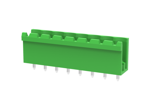MC-PA5.0V08-G Разъём штекерный MC, прям. конт.,шаг 5.0мм,откр.,8 конт., зел., шт | код MC-PA5.0V08-G | SUPU