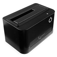 USB 3.0 Докстанция 2,5 /3.5 SATA HDD/SSD Gembird HD32-U3S-4, черный | код HD32-U3S-4 | Gembird