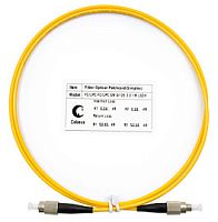 Cabeus FOP(s)-9-FC-FC-1,5m Шнур оптический simplex FC-FC 9/125 sm 1,5м LSZH | код 8306c | Cabeus