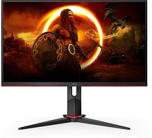 Монитор AOC 27 Q27G2S черный/красный IPS LED 16:9 HDMI матовая HAS Piv 1000:1 350cd 178гр/178гр 2560x1440 165Hz DP 2K 5.6кг | код 2022283 | AOC