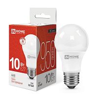Лампа светодиодная LED-A60-VC 10Вт 230В E27 4000К 900Лм IN HOME 4690612020211