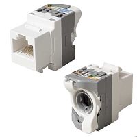 Модуль кейстоун RUICHI RH-RJ45U5E/180WB | код 113525 | Ruichi