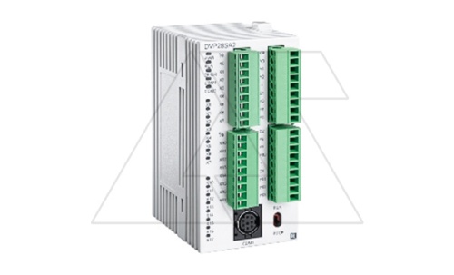 Программируемый логический контроллер DVP28SA211R, 16DI, 12RO, 24VDC, 16K шагов, RS232, RS485 | код DVP28SA211R | Delta Electronics