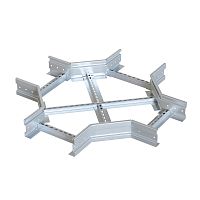 Ответвитель крестовой лестничный усиленный 150х900 мм (2 мм) HDZ | код xltp150900-2-HDZ | EKF