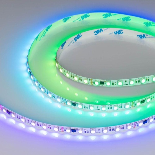 Лента светодиодная DMX-B72-10mm 24V RGB-PX6 16Вт/м IP20 5060 бегущий огонь (уп.5м) Arlight 037869 Лента светодиодная DMX-B72-10mm 24V RGB-PX6 16Вт/м IP20 5060 бегущий огонь (уп.5м) Arlight 037869