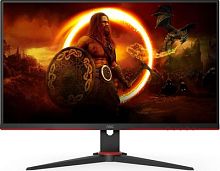 Монитор AOC 27 27G2SPAE черный/красный IPS LED 1ms 16:9 HDMI M/M матовая 250cd 178гр/178гр 1920x1080 165Hz FreeSync Premium VGA DP FHD 4.53кг | код 1881941 | AOC