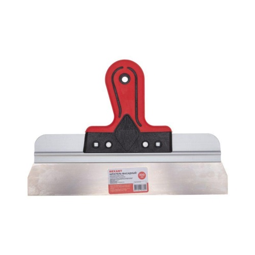 Шпатель фасадный, нержавеющая сталь, 300мм, 2-компонентная ручка | код 89-0215 | REXANT