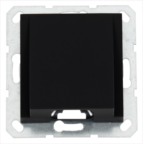 Вывод кабеля механизм черн. матов. soft touch Jasmart G8210PB Вывод кабеля механизм черн. матов. soft touch Jasmart G8210PB