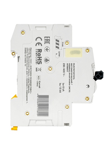 ARMAT Автоматический выключатель M10N 3P C 16А | код AR-M10N-3-C016 | IEK фото 5 ARMAT Автоматический выключатель M10N 3P C 16А | код AR-M10N-3-C016 | IEK фото 5