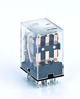 Реле промежуточное ПР-102 5А 230В AC 3 конт. с LED-индикацией | код. 23883DEK | DEKraft
