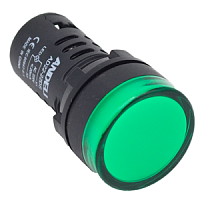 Световой индикатор AD16-22DS(LED)матрица d22мм зеленый 24В AC/DC (ANDELI) | код ADL10-139| ANDELI