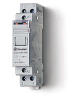 Реле шаговое модульное электромеханическое, 2NO 16А, 2 состояния, контакты AgSnO2, питание 230В АC, ширина 17.5мм, степень защиты IP20 | код 202282304000 | Finder