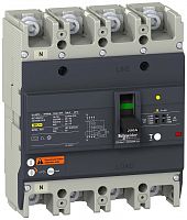 Выключатель автоматический дифференциальный АВДТ 36 кА/415В 4П3Т 150A | код. EZCV250H4150 | Schneider Electric 