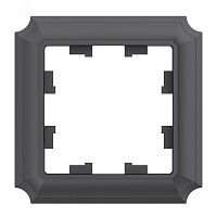 Рамка 1-пост. AtlasDesign Antique базальт | код ATN101401 | Systeme Electric