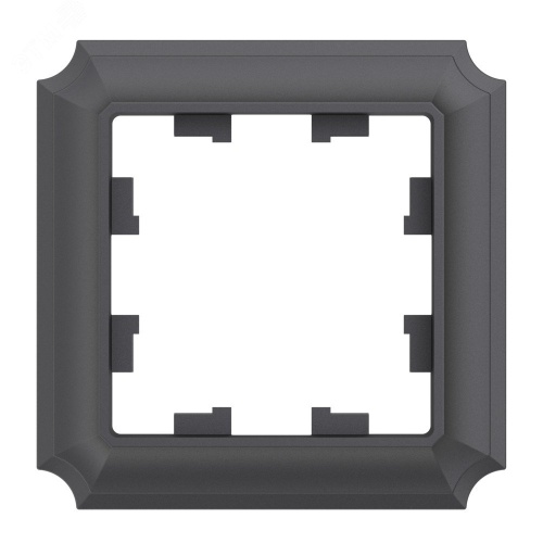 Рамка 1-пост. AtlasDesign Antique базальт | код ATN101401 | Systeme Electric