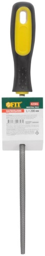 Напильник прорезиненная ручка круглый 200мм FIT 42581 фото 3 Напильник прорезиненная ручка круглый 200мм FIT 42581 фото 3