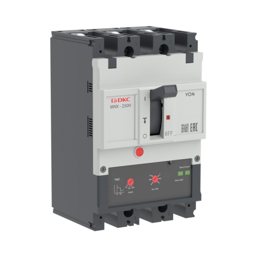 Авт. выкл. YON pro MNX250H 3P 250A 150kA при AC415V расц. TMD | код MNX250H3PTMD0250 | DKC