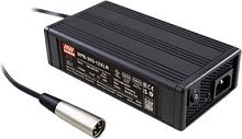Источник питания AC-DC, зарядное устройство, 364.8Вт, вход 90…264В AC/127…370В DC, выход 28.8В/12A, рег. вых=21…30.4В, изоляция 3000В AC, в кожухе, 180х96х49мм, -30…+70С, тип АКБ свинцово-кислотный или литиевый, 4-контактный штекер XLR | код NPB-360