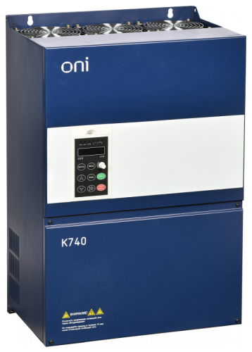 Преобразователь частоты K740 380В 3Ф 75-93кВт 152-176А энк. Profibus ONI | код K740-33-75G93PMZ | ONI