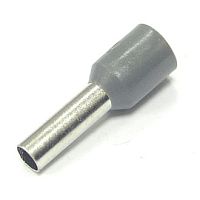 Наконечник втулочный изолированный RUICHI DN04010, 2.8x10 мм, 4.0 мм?, серый | код 58683 | Ruichi