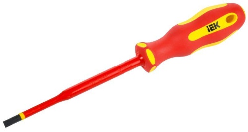 Отвертка диэлектрическая SLIM SL5.5х125 Т2 ARMA2L 5 | код A2L5-SC31-T2-SL-55-125 | IEK