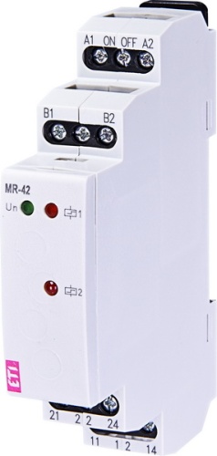 Импульсное реле с функцией память MR-42 230V AC (2x16A_AC1) | код 002470095 | ETI