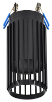Светильник 4205 потолочный GU10 черный IEK | код LT-UPB0-4205-GU10-1-K02 | IEK