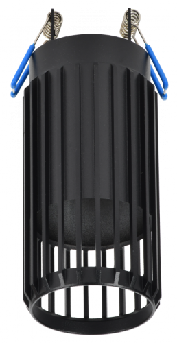 Светильник 4205 потолочный GU10 черный IEK | код LT-UPB0-4205-GU10-1-K02 | IEK